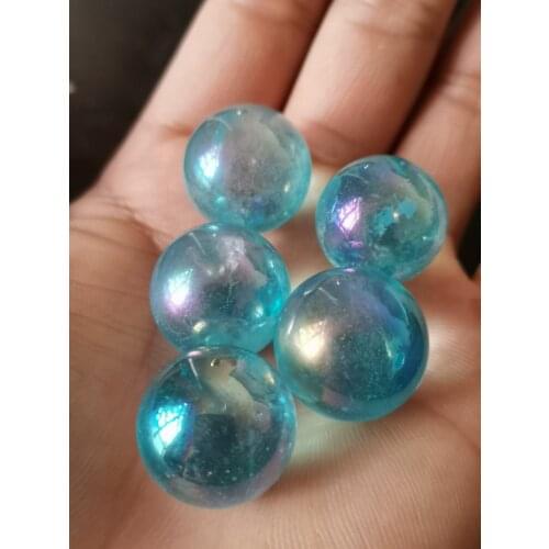 Natural Quartz Crystal Ball Electroplate Sphere Mineral Healing