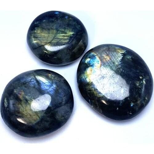 Wholesale 1000g natural labradorite moonstone polished palm stone reiki healing crystals for home decoration