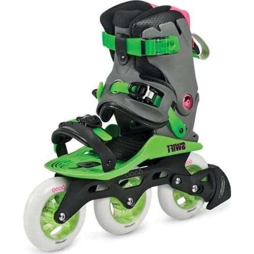 Original Doop Leisure Roller Skating Shoes 4*84mm or 3*100mm Wheels Leisure Inline Skates Free Skating Athletic Street Patines