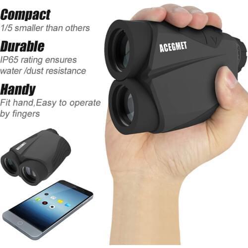 ACEGMET Q9 USB rechargeable Golf laser rangefinder 600m lock flag slope pin Vibration prompt