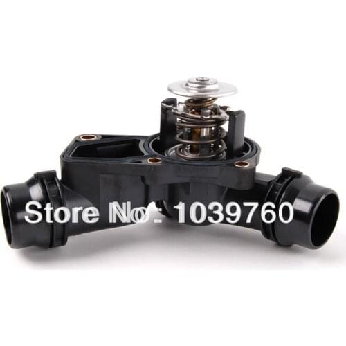 Engine Coolant Thermostat With Housing & Sensor For BMW E39 E46 E53 E83 Z3 Z4 X5 X3 320i 325i 330i 525i 528i 11537509227