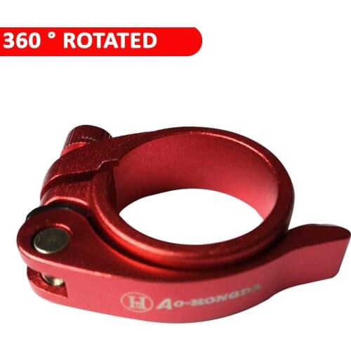 Bicycle Saddle Post Clamp 31.8mm Aluminium Quick Release for MTB City Bike Good Quality DIY Bike Repair Spare Parts Accessory