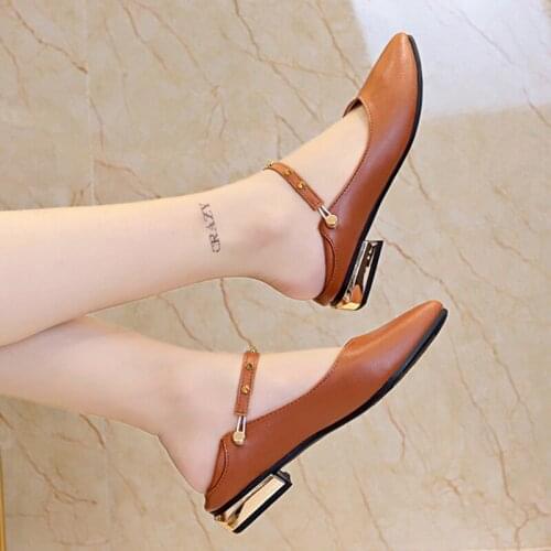 Plus Size Women Flats Mary Janes Shoes Woman Boat Shoes Rivets Ladies Shoes Low Heels oxford Shoes sneakers Zapatos Mujer fgh67