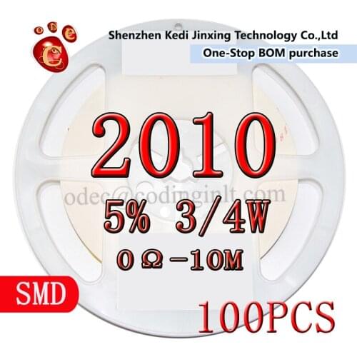 2010 5% 100pcs 100R 110R 120R 130R 150R 160R 180R 200R 220R 240R 270R 300R 330R 360R 390R 430R 470R 510R 560R 620R 680R 750 5025