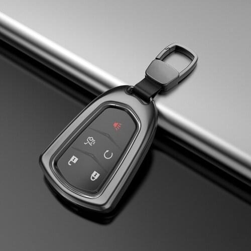 2020 Aluminum Alloy Auto Key Shell Holder Remote Car Key Case Cover For Cadillac XTS SLS CTS XTS SRX ATS Women Gift Accessories