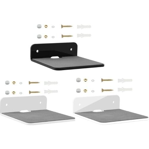 Bluetooth Audio Wall Storage Bracket Bedside Speaker Mobile Phone Charging Bracket Wall Storage Rack