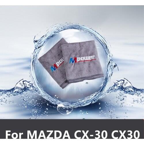 For MAZDA CX-30 CX30 Car wash towel soft and strong absorbent cleaning cloth Easy cleaning tool High quality accessories