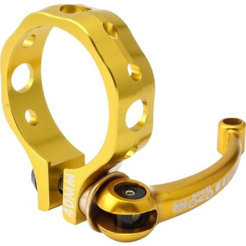 Bicycle Seatpost Clamp 40mm/41mm Seat Tube Clamp MTB Bike Seat Tube Clip Bike Parts Bike Saddle Seat Clamp Folding Justifiable