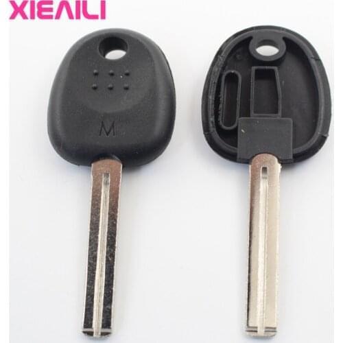 XIEAILI 50Pcs/lot Blank Transponder Key Case Shell For Hyundai I30/IX35/Verna Key Fob Case S510