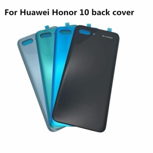 Huawei Honor 10 Battery Cover Back Glass Case Rear Housing Door For Honor10 Huawei Honor 10 Battery Cover With Camera Glass Lens