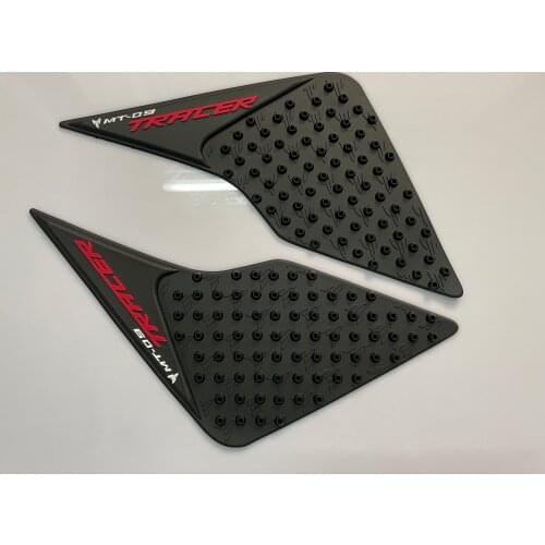 Tank Pad Sticker For YAMAHA MT09 TRACER FZ09 MT 09 MT-09 TRACER Protector Anti slip Sticker Gas Knee Grips Traction Side Decal