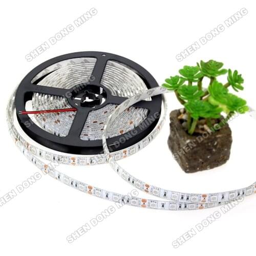 Outdoor rgb LED Strip 5050 waterproof SMD RGB cool White tube IP65 LED Flexible tape light 300LEDS DC12V