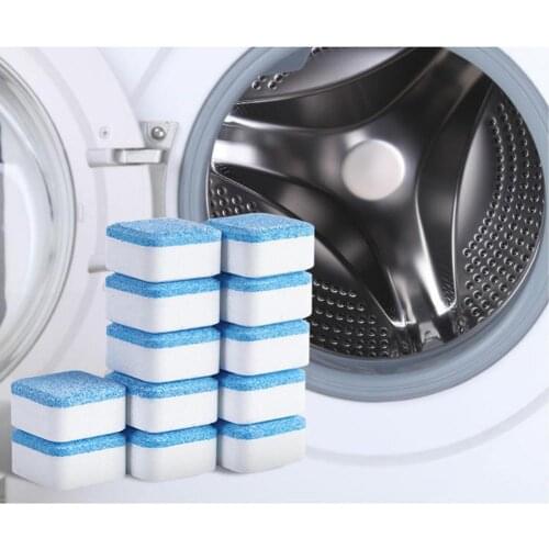 20pcs Tab Washing Machine Cleaner Washer Cleaning Detergent Effervescent Tablets Washer Cleaner Powder Hot sale Dropshipping