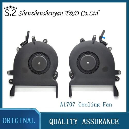 Original Replacment CPU Cooling Fan 923-01471 Compatible for MacBook Pro Retina 15'' w/Touch Bar A1707 Left + Right 2016 2017