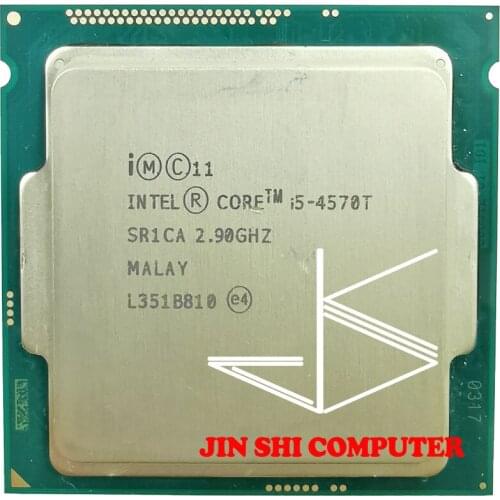 Intel Core i5-4570T i5 4570T 2.9GHz Dual-Core Quad-Thread CPU Processor 4M 35W LGA 1150 tested 100% working