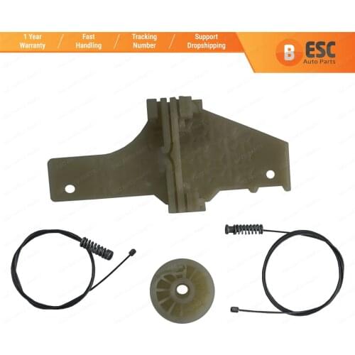 ESC Auto Parts EWR5339Electrical Power Window Regulator Lifter Repair Set Rear Left Door 9223A3 for Peugeot 207 5-Door2006–2014