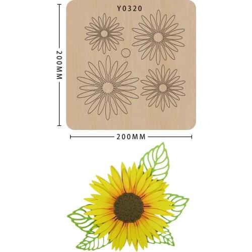 Diy Craft Scrapbooking Wooden Cutting Die Making Decor Supplies Dies Template Suitable For Common Die-Cutting Machines