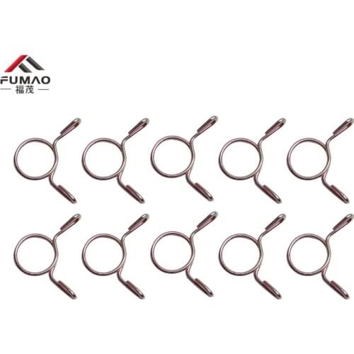 Fuel Line Oil Air Tube Clamp Hose Spring Clip Fastener For M4/M5/M6/M7/M8/M9/M10/M11/M12/M16/M17/M18/M19 diameter