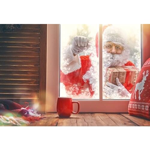 Santa Claus story tale backdrops background vinyl birthday shots photography backdrops for photo studio props fotografia LV-1068