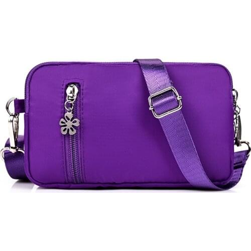 Mobile phone bag female mini small shoulder bag 2020 new women waterproof messenger bag wrist phone bag long coin purse