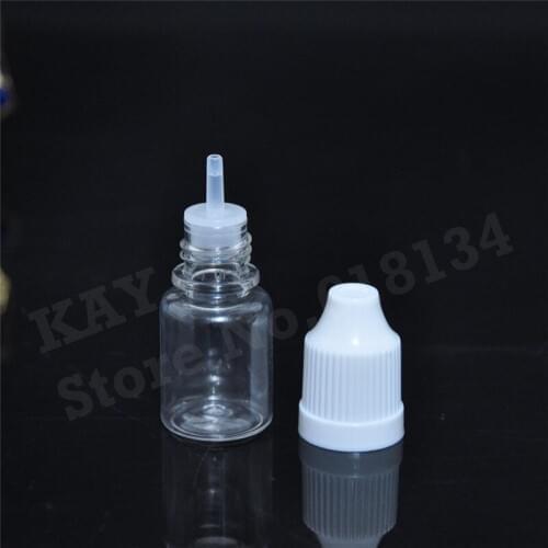 10000pcs 5ml PET bottle, liquid oil dropper bottle 5ml ,5ml sample bottles with childproof cap
