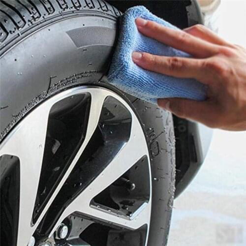 12cmx8cm 5x Car Microfiber Applicators Sponges Cloths Microfibre Hand Wax Polishing Pad
