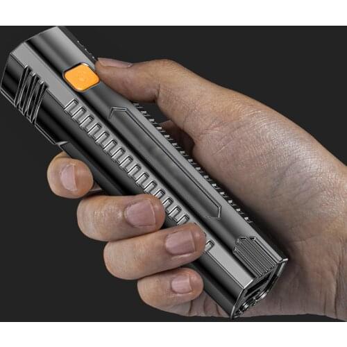 18650 IPX6 USB LED Mini Torch Lights Flashlight Spotlight EDC camping Flashlight With Power Bank Function Lanterna Self Defense