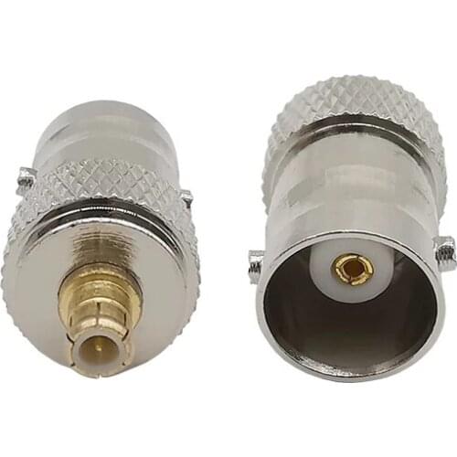 2/1Pcs RF Coax Connector BNC Female Jack to MCX Male Plug Straight RF Coaxia Adapter for DSO201/ DSO quad /DS203 Oscilloscope