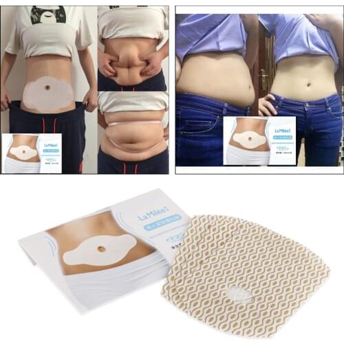 3 Pcs Fast Slim Patch Belly Wing Loss Weight Fat Burner Slimming Pad for Beer Belly Buckets Waist