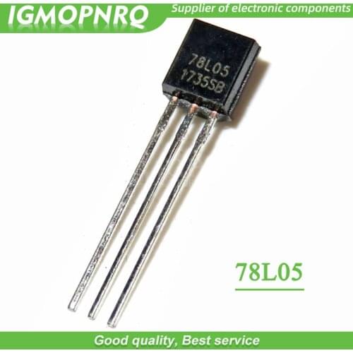 50pcs 78L05 L78L05 Voltage Regulators 5.0V 0.1A Positive TO-92 new original