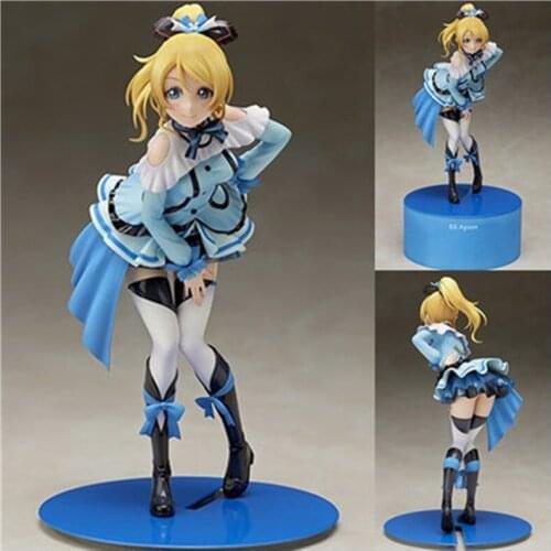 Anime Garage Kits Love Live Birthday Project Eli Ayase Figure PVC Collection Model Lovely Action Figures Collectible Kids Toy
