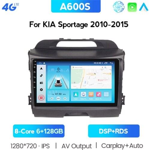 SWC Car Android 10.0 2 Din Car Multimedia Player Car Dvd For KIA Sportage 2011 2012 2013 2014 2015 Headunit Gps Navigation Radio