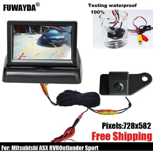 Free shipping!!! SONY CCD Chip Special Car Rear View Reverse Backup Parking Safety DVD GPS CAMERA for MITSUBISHI RVR ASX SUV