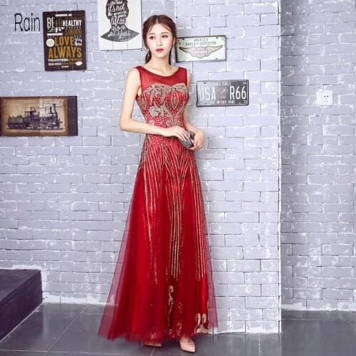 Long Evening Dresses A Line Formal Party Gowns Prom Dress 2021 vestido de festa