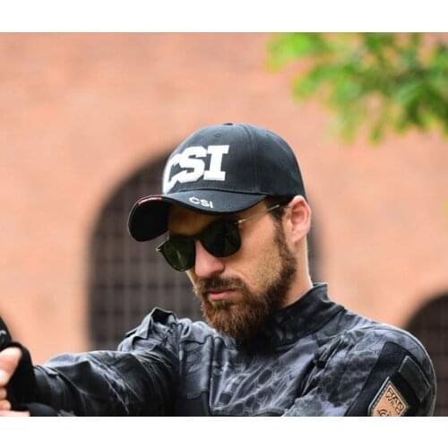 CSI CRIME SCENE INVESTIGATOR OUTDOORS TACTICS BASEBALL CAP HAT Unisex Baseball Caps