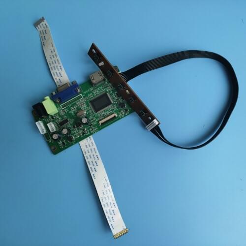 For B133XTN02.1 1366X768 KIT VGA LCD HDMI DIY 30pin monitor display Controller board EDP LED DRIVER SCREEN 13.3"
