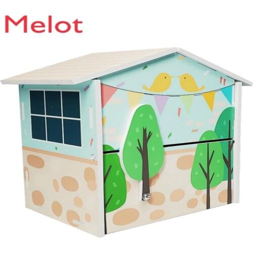 Parrot Bird Incubation Breeding Box Insulation Bird Nest Tiger Skin Peony Finch Zebra Finch Drawer Vertical