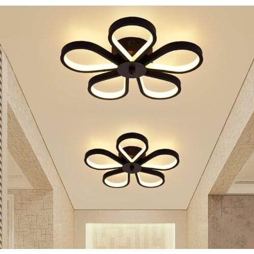 Creative flower hall aisle corridor entrance light Nordic modern LED ceiling lamp balcony home hallway ceiling light LB022014