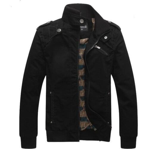 Quality Military Pilot Jackets Slim Men Bomber Cotton Coat Tactical Jacket Male Casual Slim Windbreaker Jackets Dropshipping