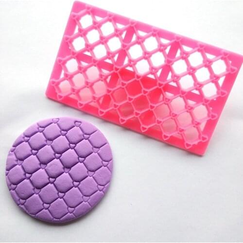 Mijiang NEW Heart Design Plastic Fondant Cookie Cutter Cake Mold Cake Decorating Tools Confeitaria Baking Kitchen Accessories