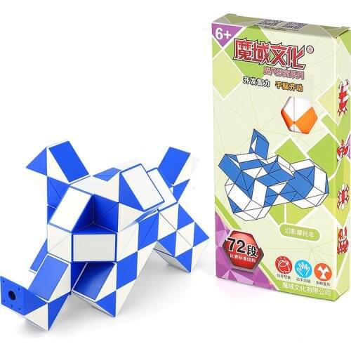 New Top Moyu Cubing Classroom 72 Snake Speed Cubes Twist Magic Puzzle Toys for Kids Party Favours Colorful Educational Toys