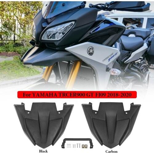 Motorcycle Front Wheel Fender Beak Nose Cowl Extension Guard Cover For Yamaha MT 09 MT-09 FJ09 Tracer 900 GT 2018 2019 2020 2021