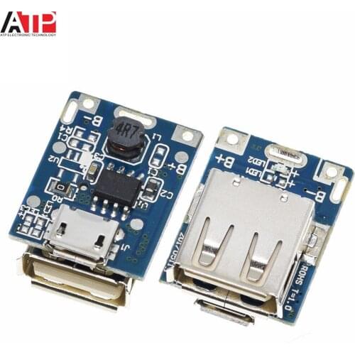 5pcs 5V Boost Step Up Power Module Lithium LiPo Battery Charging Protection Board LED Display USB for DIY Charger 134N3P Program