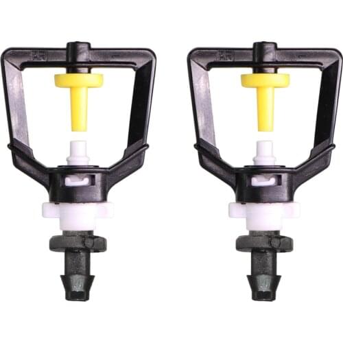 40-400PCS Garden Irrigation Misting Refraction Hanging Nozzle Watering Sprinkler Dripper Greenhouse Lawn Beds Spray Humidifier