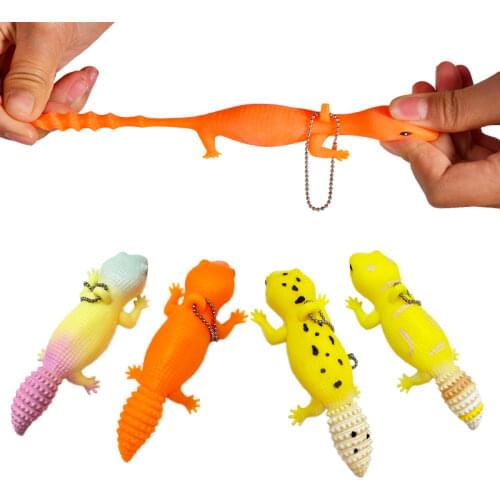 Squishy Lizard Anti-stress Toys For Children Squish Stress Relief Novelty Gag Toys Fun Gags Practical Jokes Squeeze Toys Gifts