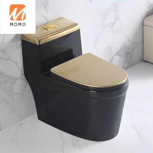 Nordic style new color toilet Black / gold / toilet art toilet 0115 Biological Toilet Closestool Toilet Seat Camping Toilet