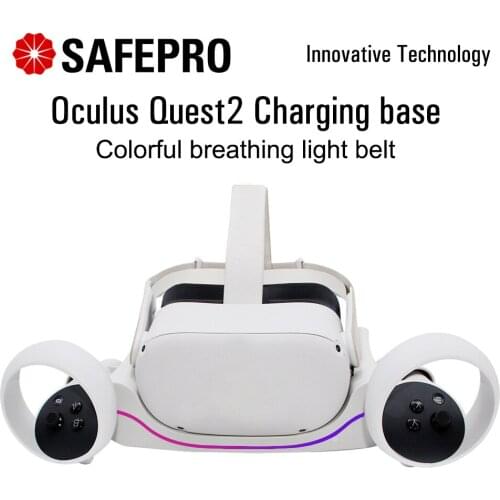 For Oculus Quest2 Charging Base USB Type C Magnetic interface Support Desktop and Wall Hanging VR Storage Bracket