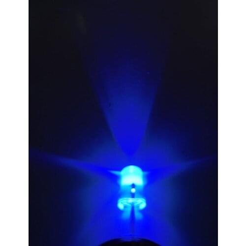 100PCS UV LED Diode 5mm Diodes Clear UV 5mm LED Ultraviolet Ultra Violet LED 5mm LED Kit