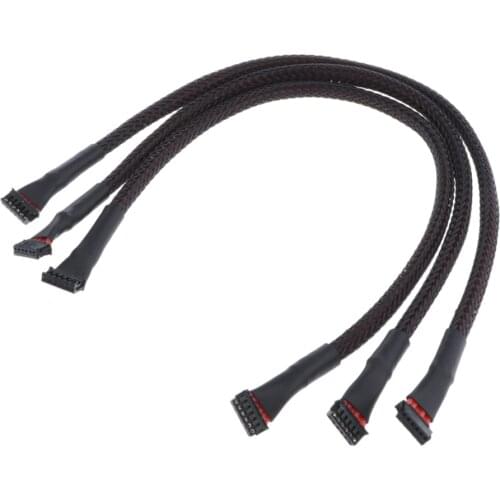 3pcs RC Car Brushless Motor Sensor Wire Cable For 1:10 RC Car Toy Parts