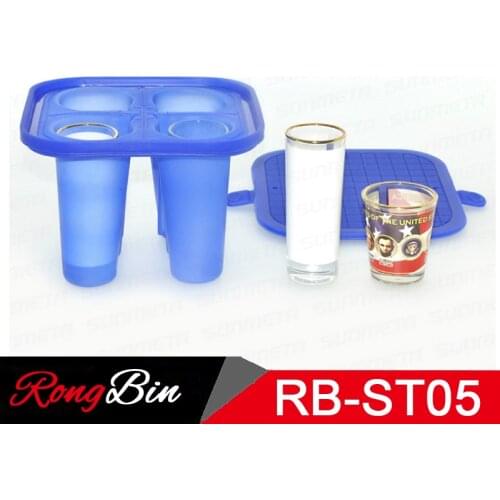 3D Sublimation Machine Silicone Shot Glass Wraps Cup Rubber Fixture Printer for 3d Shot Glass Sublimation Printing